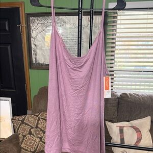 Gilligan & O'Malley Lavender Tank Top